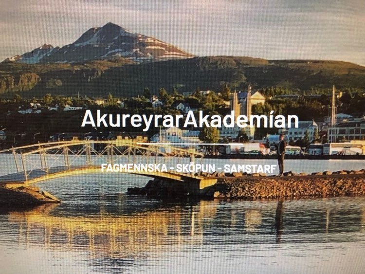 Velkomin á nýja vefsíðu AkureyrarAkademíunnar