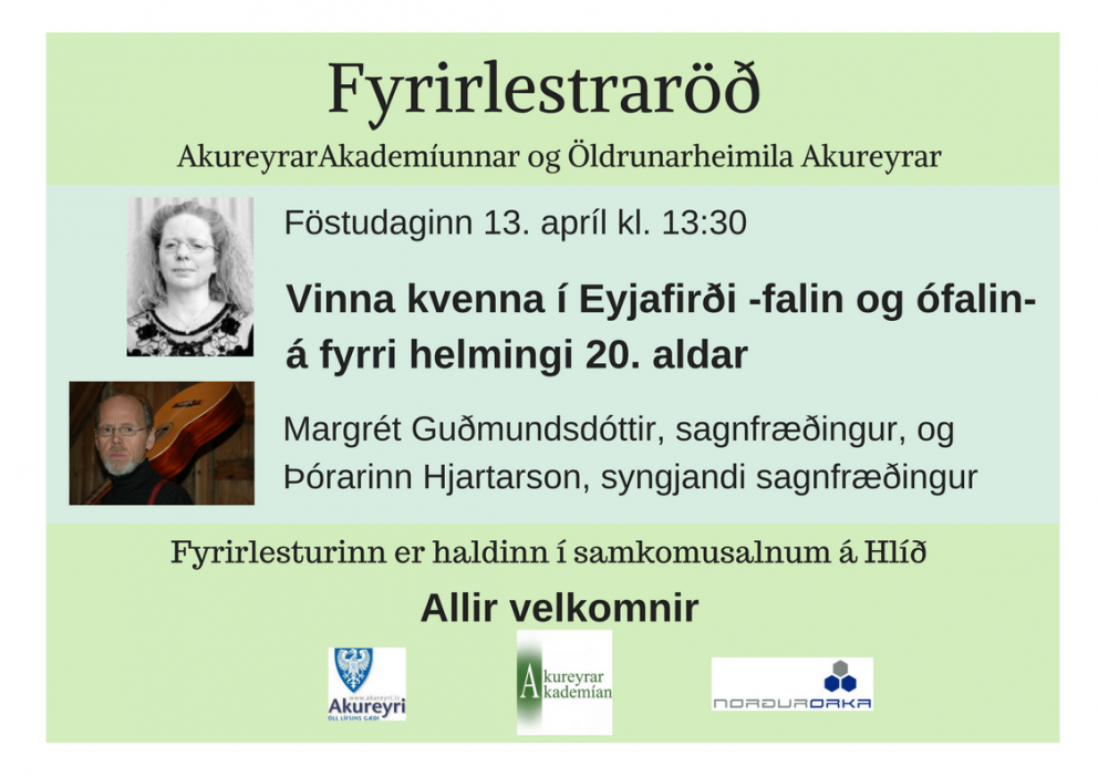 Vinna kvenna í Eyjafirði - falin og ófalin - á fyrri helmingi 20. aldar
