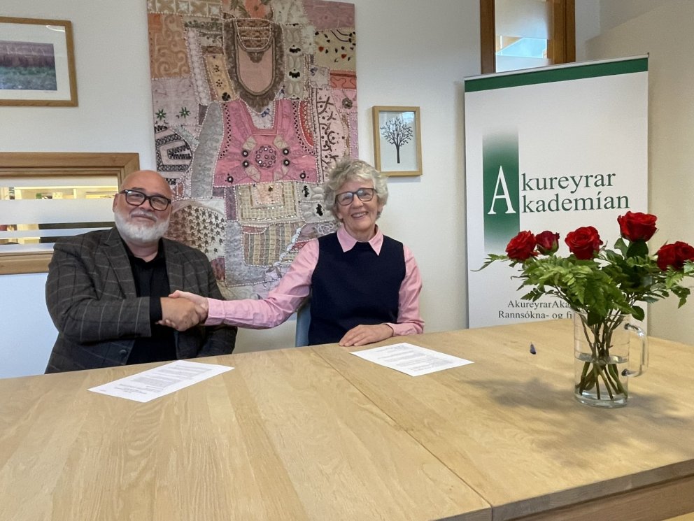 Samstarfssamningur menningar-, nýsköpunar- og háskólaráðuneytisins við Akureyrarakademíuna