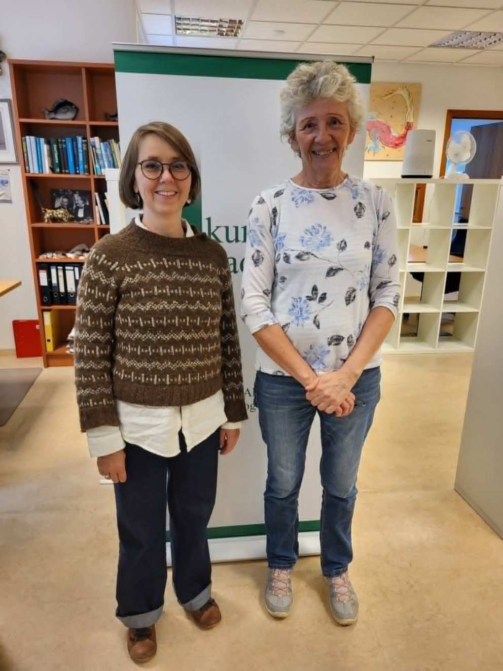 Þuríður Helga Kristjánsdóttir, nýr framkvæmdastjóri, og fráfarandi framkvæmdastjóri, Aðalheiður Stei&hellip;