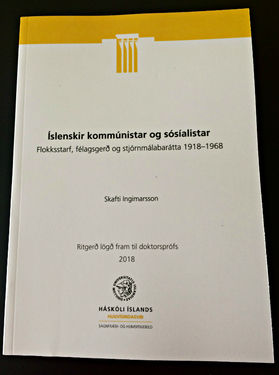 Skafti Ingimarsson ver doktorsritgerð sína