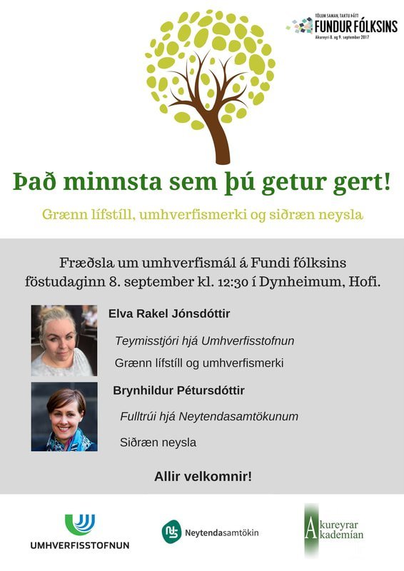 Fundur fólksins: Það minnsta sem þú getur gert!